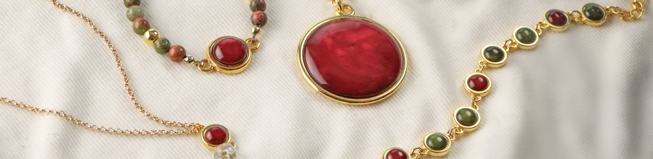 Cuoio cabochons Polaris 20 mm