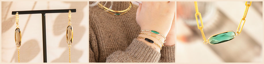 Tussenstukken van Crystal Glass