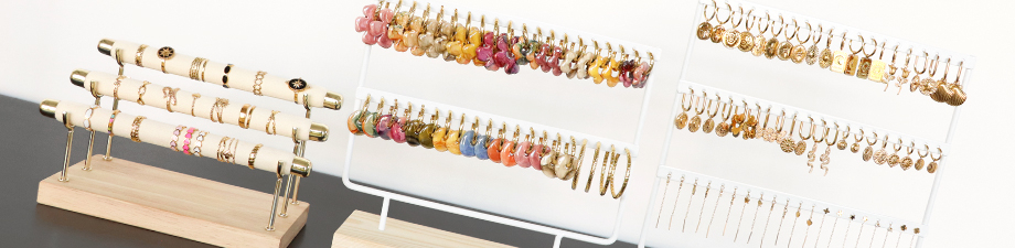 Gevuld sieraden display Gevuld sieraden display