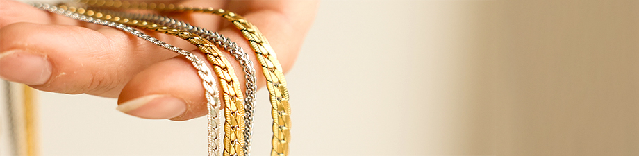 Nieuwe serie kant-en-klare roestvrij stalen sieraden Nieuwe serie kant-en-klare roestvrij stalen sieraden