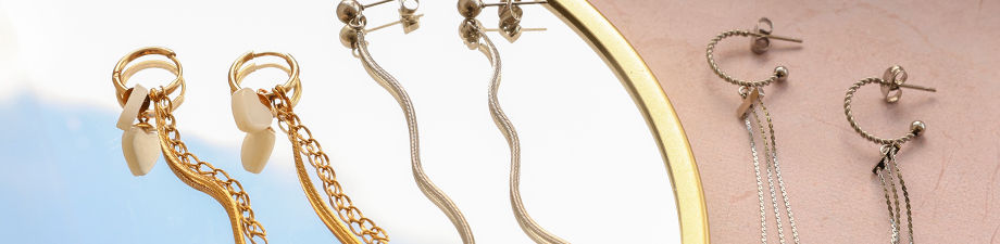 Just arrived: roestvrij stalen oorbel onderdelen