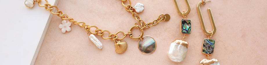 Just arrived! Zoetwaterparels bedels en tussenstukken