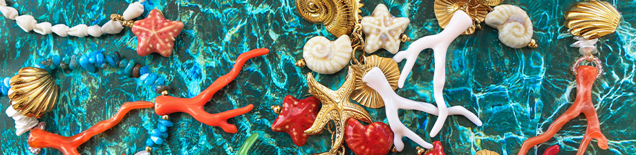 Nieuwe collectie acryl kralen in koraalvorm