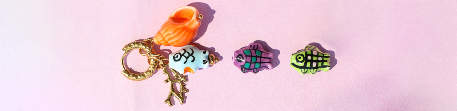 Nieuwe collectie keramiek kralen Nieuwe collectie keramiek kralen