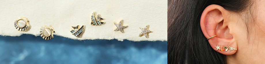 Nieuwe collectie brass TQ metaal oorbellen Nieuwe collectie brass TQ metaal oorbellen