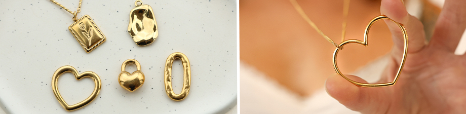 Nieuwe serie roestvrij stalen bedels en onderdelen