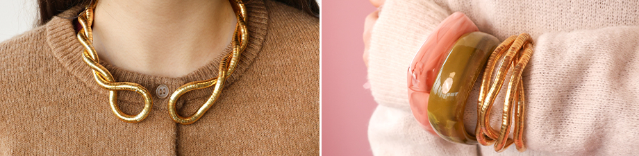 Buigbare snake kettingen