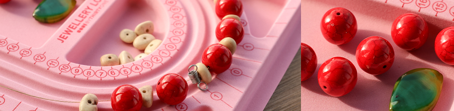 Nieuwe serie keramiek kralen