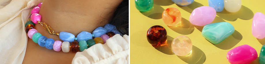 Nieuwe serie kleurrijke acryl kralen Nieuwe serie kleurrijke acryl kralen