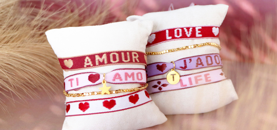 Trendy initials armbanden maken met satijn draad