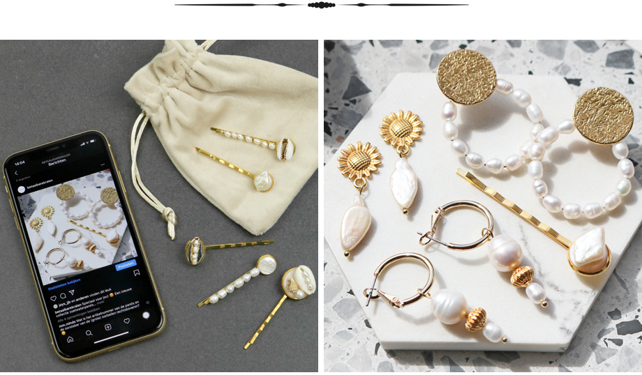 Nieuwe collectie met prachtige zoetwaterparels!