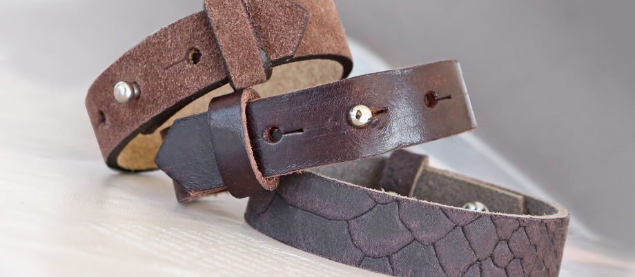 Cuoio for men armbanden