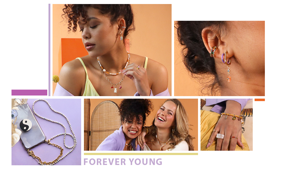 Forever young met deze kleurrijke sieraden collectie