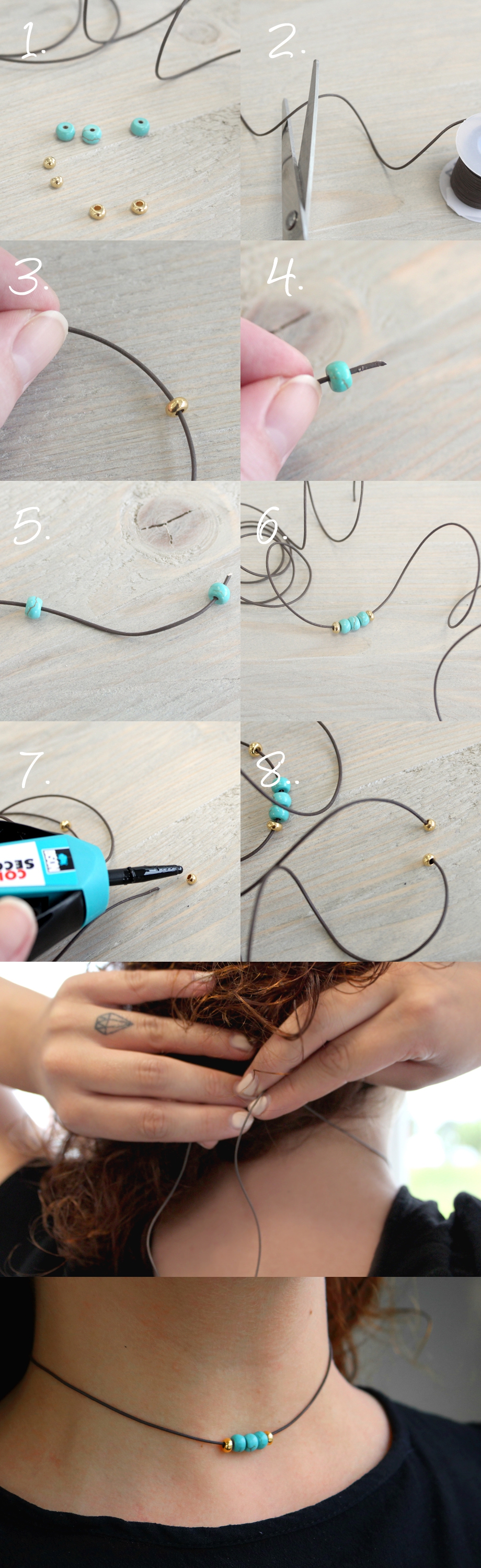 DIY CHOKER afbeelding